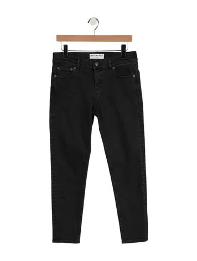 Pre-owned Balenciaga 2017 Straight Leg Jeans W/ Tags In Black