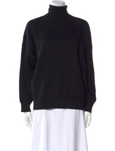 Pre-owned Balenciaga 2017 Virgin Wool Sweater In Black