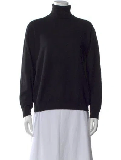 Pre-owned Balenciaga 2017 Wool Sweater In Black