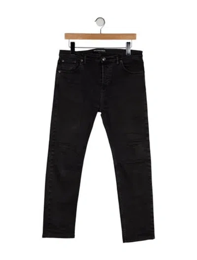 Pre-owned Balenciaga 2017-2018 Skinny Jeans In Black