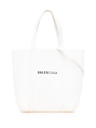 Pre-owned Balenciaga 2018-2025 Leather Everyday Tote Xxs Satchel