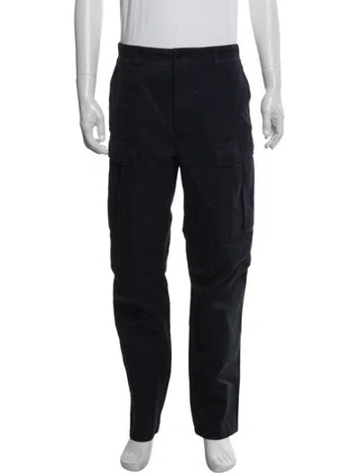 Pre-owned Balenciaga 2018 Cargo Pants In Blue