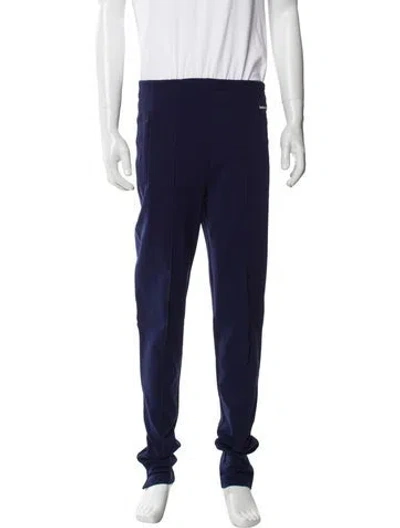 Pre-owned Balenciaga 2018 Joggers In Blue