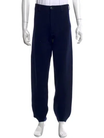 Pre-owned Balenciaga 2018 Joggers In Blue