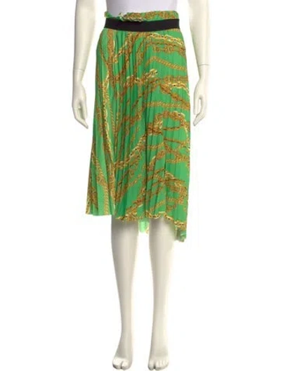 Pre-owned Balenciaga 2018 Knee-length Skirt In Green