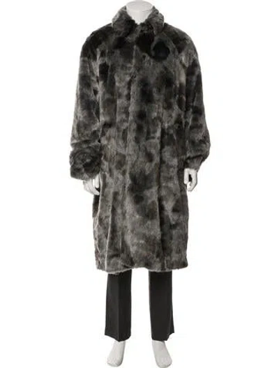 Pre-owned Balenciaga 2018 Parka In Gray