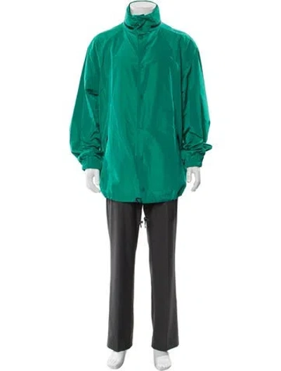 Pre-owned Balenciaga 2018 Parka In Green