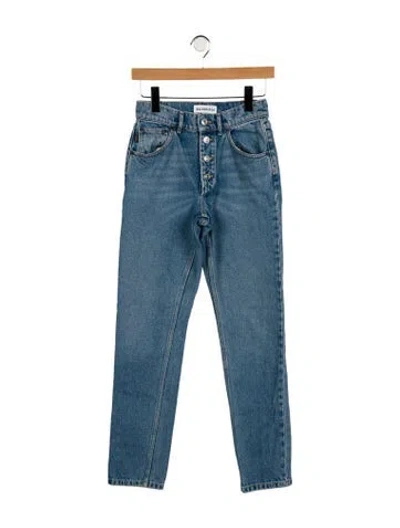 Pre-owned Balenciaga 2018 Skinny Leg Jeans In Blue
