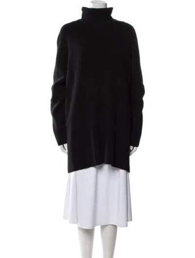 Pre-owned Balenciaga 2018 Turtleneck Sweater In Black