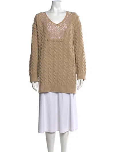 Pre-owned Balenciaga 2018 Virgin Wool Sweater W/ Tags In Neutrals