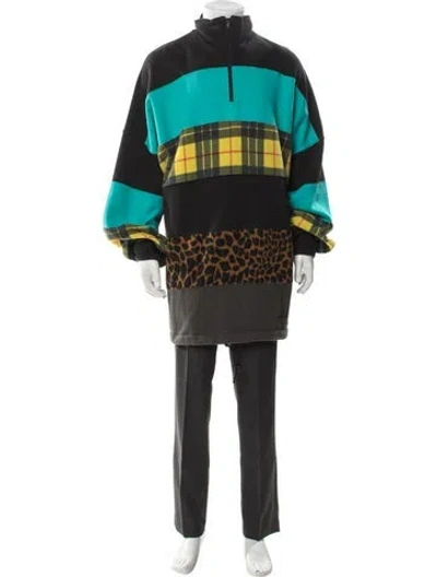Pre-owned Balenciaga 2018-2019 Printed Sweatshirt In Green