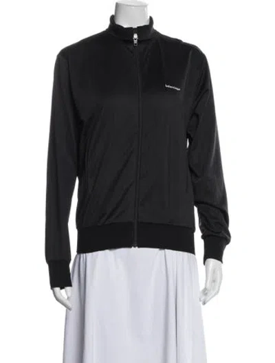 Pre-owned Balenciaga 2019 Bomber Jacket In Black
