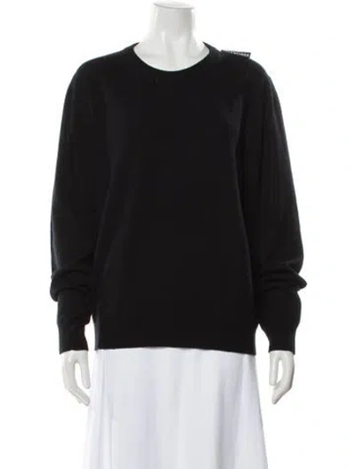 Pre-owned Balenciaga 2019 Cashmere Sweater In Black