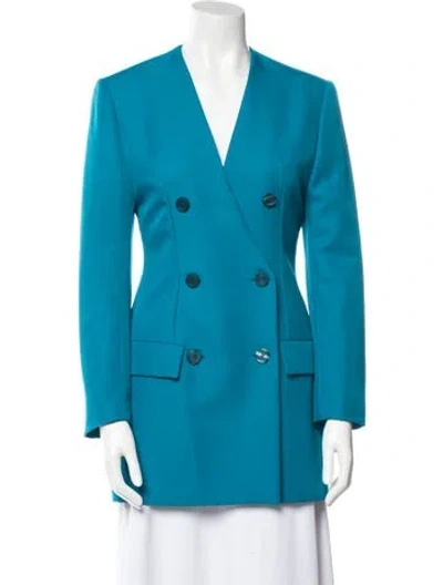 Pre-owned Balenciaga 2019 Coat In Blue