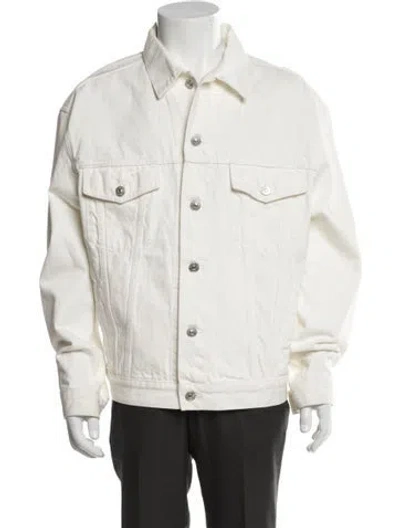 Pre-owned Balenciaga 2019 Denim Jacket In Neutral