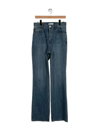 Pre-owned Balenciaga 2019 Flared Jeans In Blue
