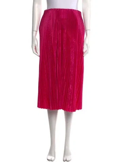 Pre-owned Balenciaga 2019 Midi Length Skirt In Pink