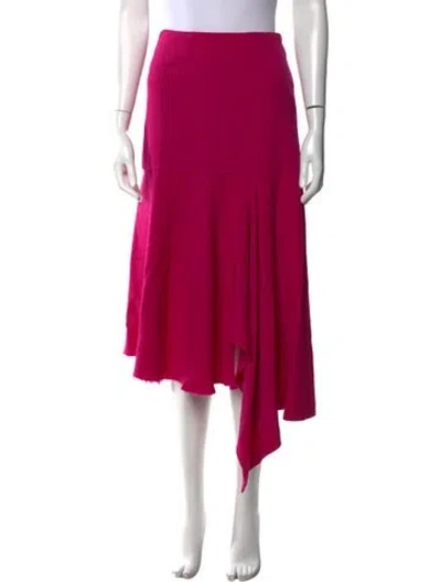 Pre-owned Balenciaga 2019 Midi Length Skirt In Pink