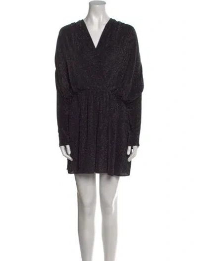 Pre-owned Balenciaga 2019 Mini Dress In Black