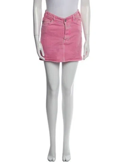 Pre-owned Balenciaga 2019 Mini Skirt In Pink