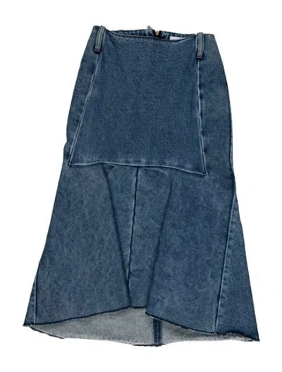 Pre-owned Balenciaga 2019 Mini Skirt W/ Tags In Blue