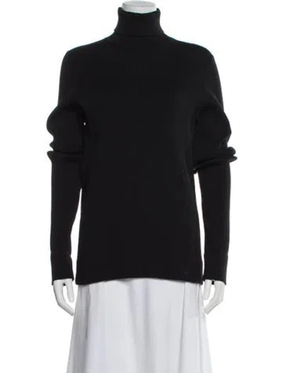 Pre-owned Balenciaga 2019 Nylon Sweater In Black