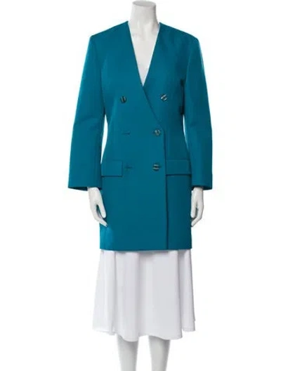 Pre-owned Balenciaga 2019 Peacoat In Blue