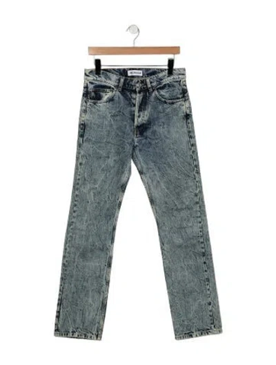Pre-owned Balenciaga 2019 Straight Leg Jeans In Blue