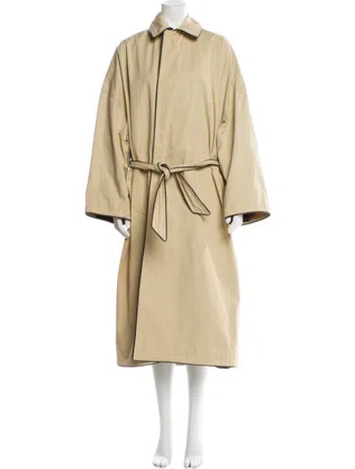 Pre-owned Balenciaga 2019 Trench Coat In Neutral