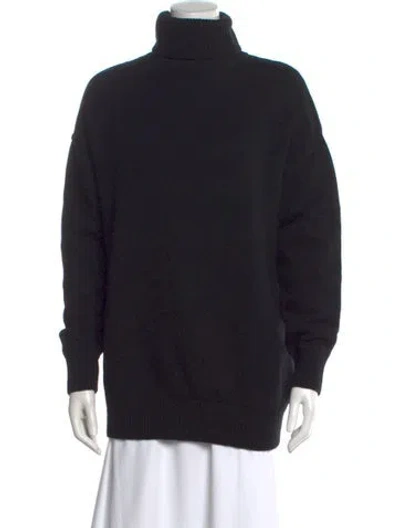 Pre-owned Balenciaga 2019 Virgin Wool Sweater In Black