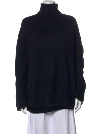 Pre-owned Balenciaga 2019 Virgin Wool Sweater In Black