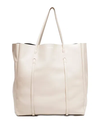 Pre-owned Balenciaga 2020-2025 Everyday Tote Bag In Neutral