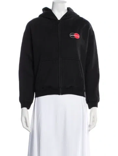 Pre-owned Balenciaga 2020 Bomber Jacket In Black