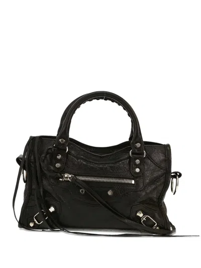 Pre-owned Balenciaga 2020 City Shoulder Bag In Black