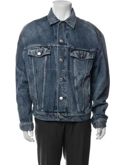 Pre-owned Balenciaga 2020 Denim Jacket In Blue