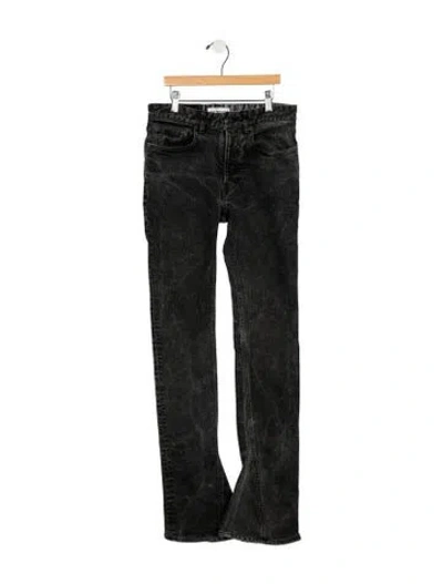 Pre-owned Balenciaga 2020 Flared Jeans In Black