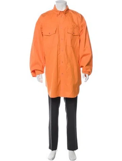 Pre-owned Balenciaga 2020 Parka In Orange