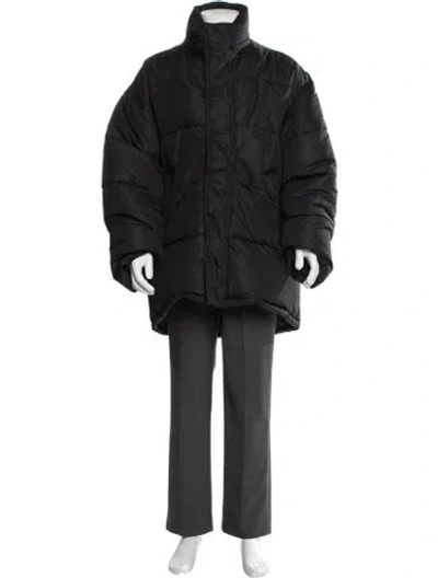 Pre-owned Balenciaga 2020 Puffer Coat In Gray