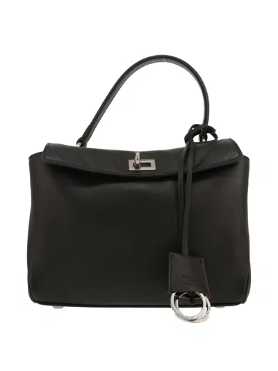 Pre-owned Balenciaga 2020 Rodeo Shoulder Bag In Black