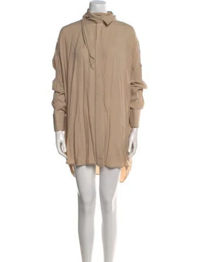 Pre-owned Balenciaga 2020 Silk Sweatshirt In Neutral