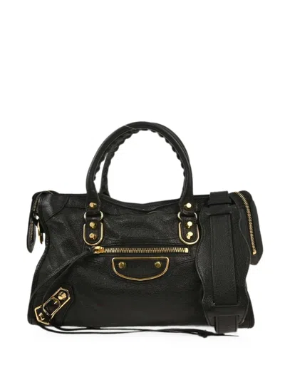 Pre-owned Balenciaga 2020 Small City Handbag In Black