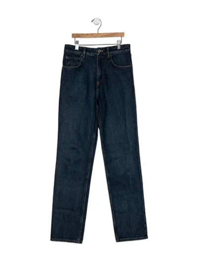 Pre-owned Balenciaga 2020 Straight Leg Jeans In Blue
