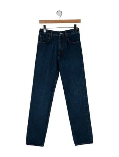 Pre-owned Balenciaga 2020 Straight Leg Jeans In Blue