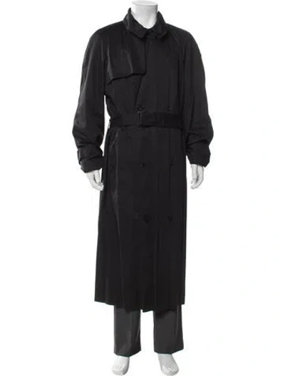 Pre-owned Balenciaga 2020 Trench Coat In Gray