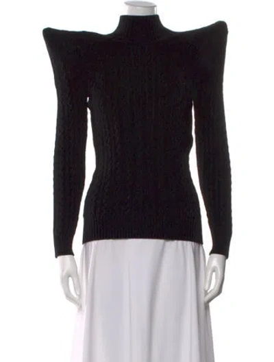 Pre-owned Balenciaga 2020 Turtleneck Sweater In Black