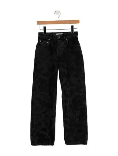 Pre-owned Balenciaga 2020 Wide Leg Jeans In Black