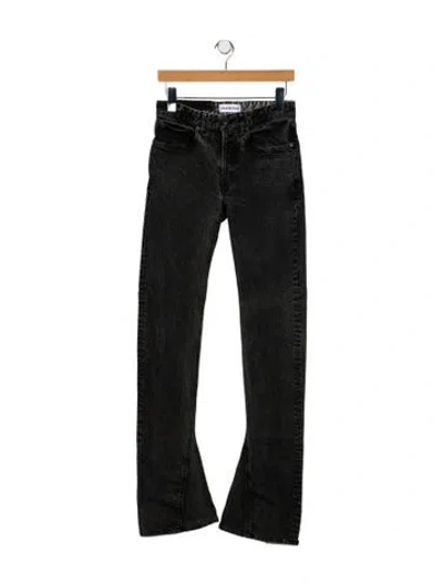 Pre-owned Balenciaga 2020 Wide Leg Jeans In Gray