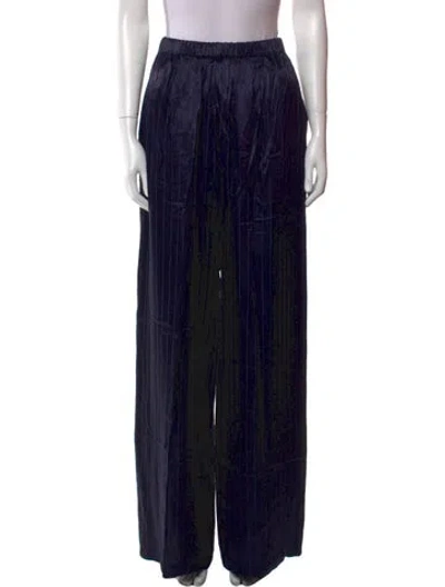 Pre-owned Balenciaga 2020 Wide Leg Pants In Blue