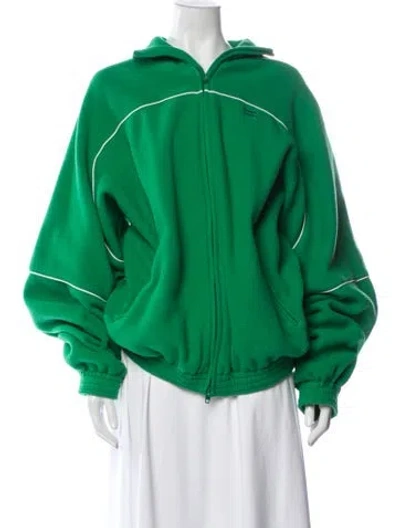 Pre-owned Balenciaga 2020-2021 Bomber Jacket In Green