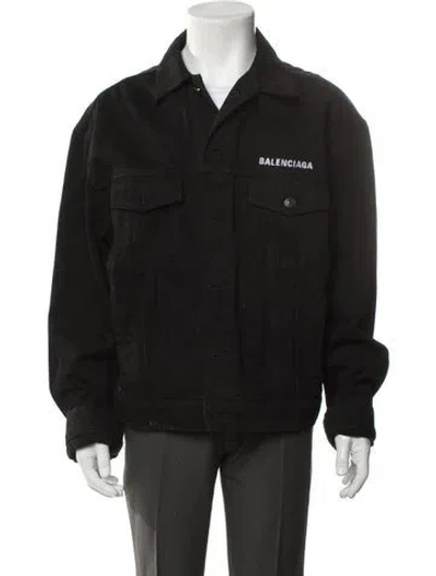 Pre-owned Balenciaga 2020-2021 Jacket In Black